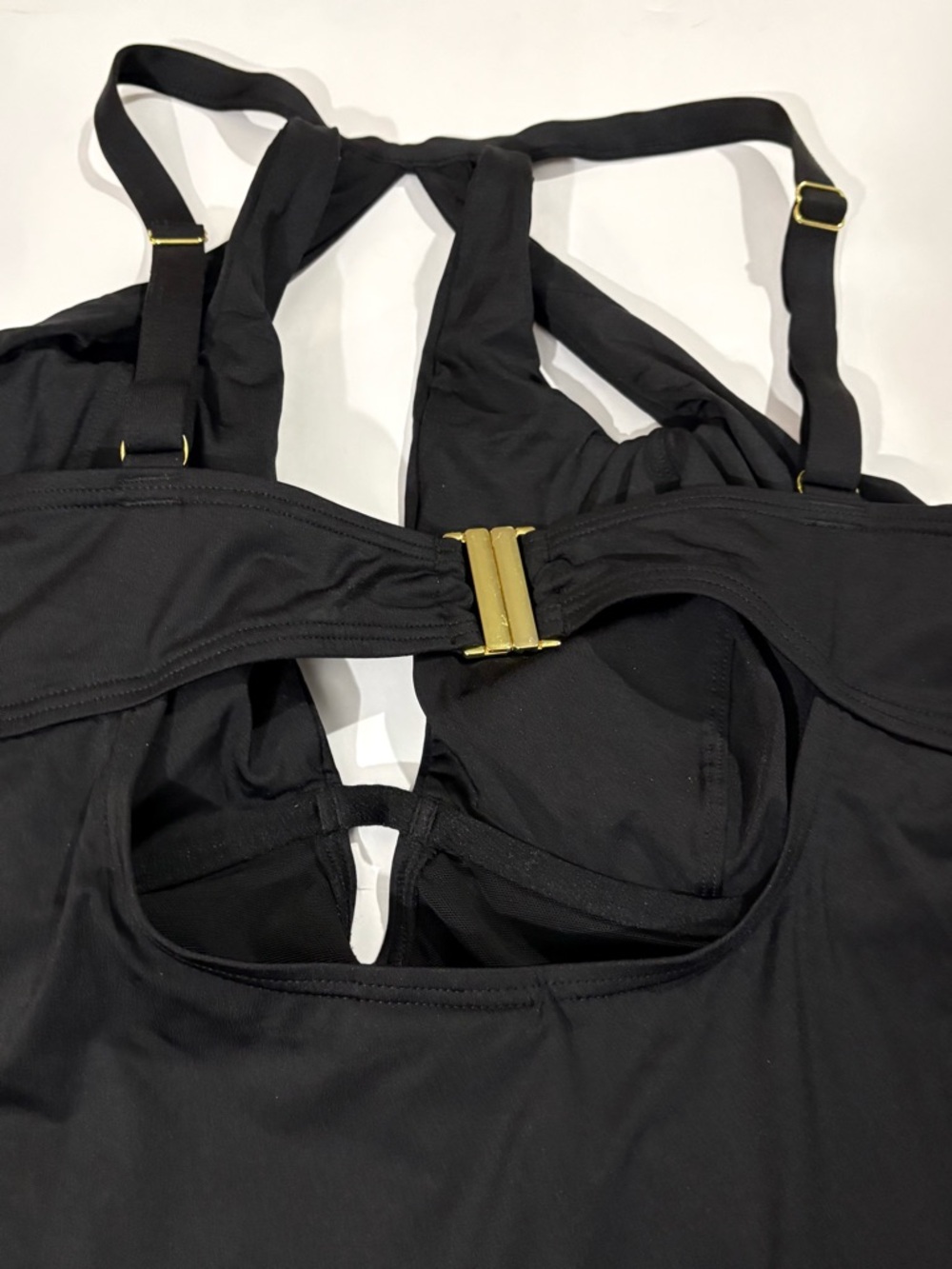 NWT City Chic Cancun Black One Piece Bathing Swimsuit Suit - Picture 6 of 11